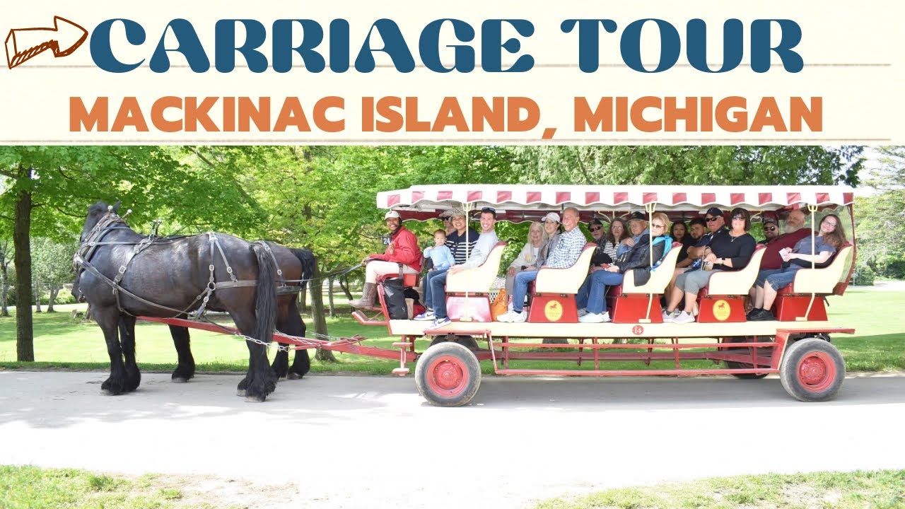 Mackinac Island | Carriage Horse Tour | Full Video