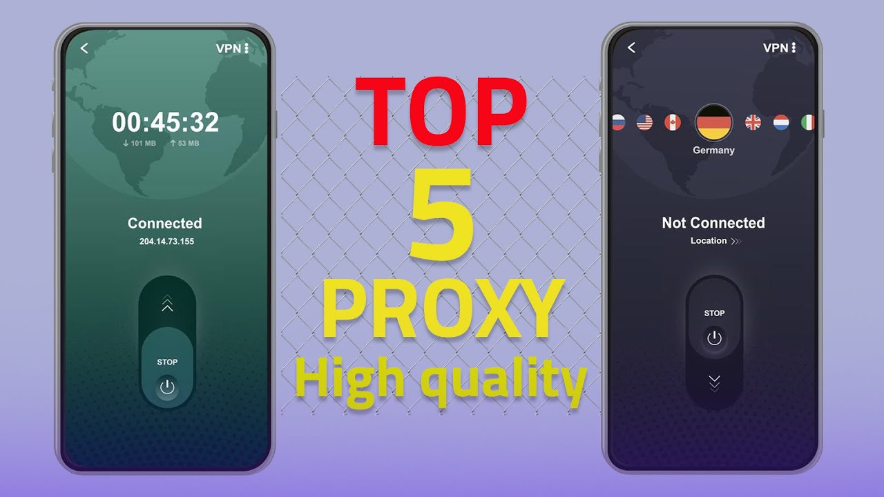 أفضل 5 خدمات VPN/PROXY لعام 2023 بعد تجريبتى | The Best VPNs of 2023
