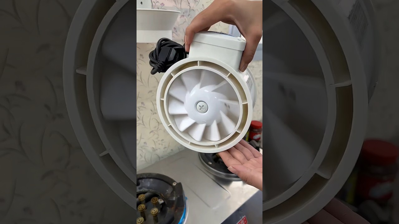 Mini Kitchen Exhaust Fan   #exhaust #gadgets #shorts