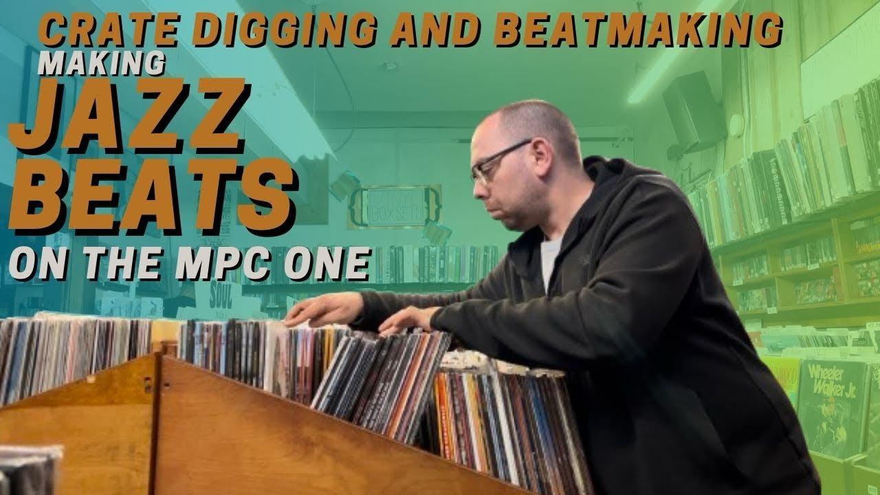 Crate Digging and Beatmaking on the MPC One - Record Store Tour