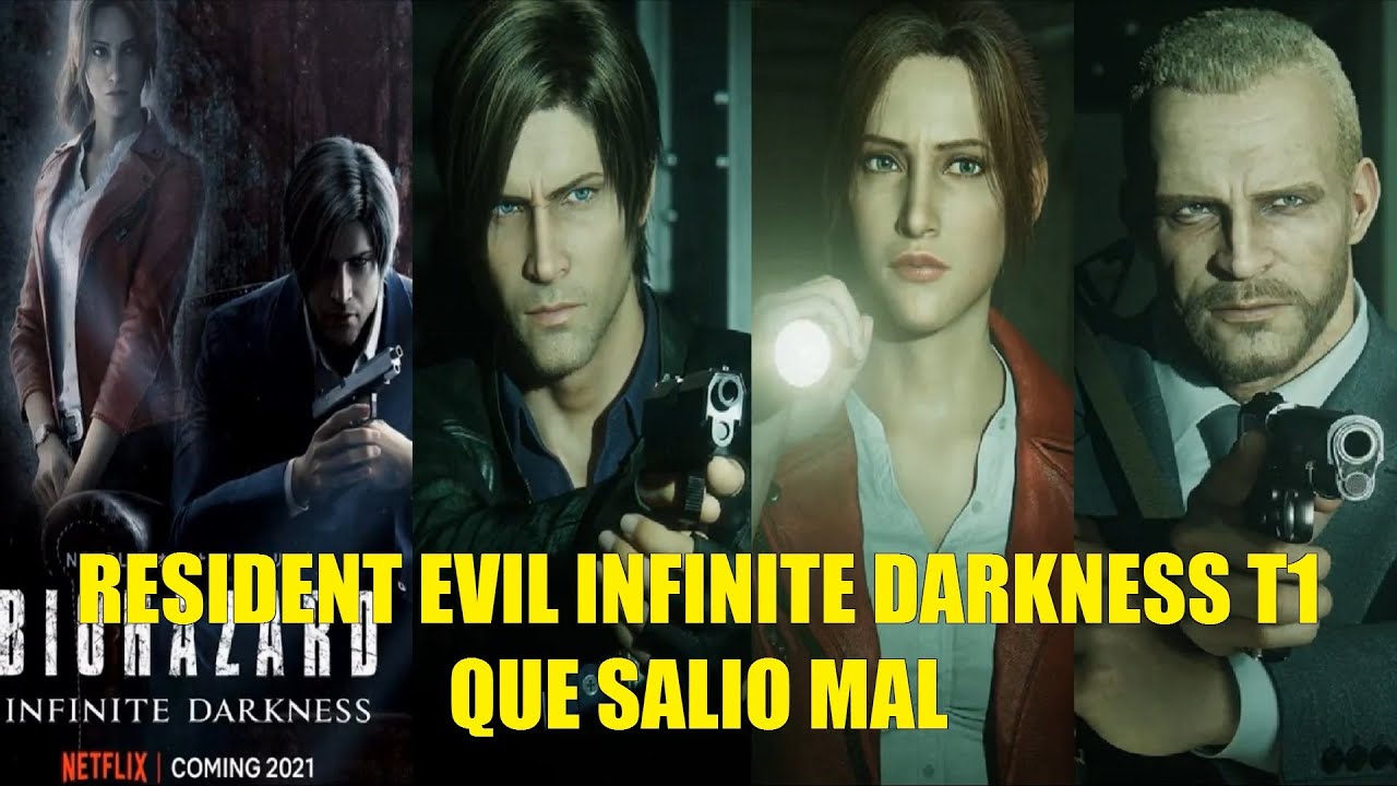 RESIDENT EVIL INFINITE DARKNESS TEMPORADA 1 QUE SALIO MAL RESEÑA RESUMEN  NIEBLA INFINITA