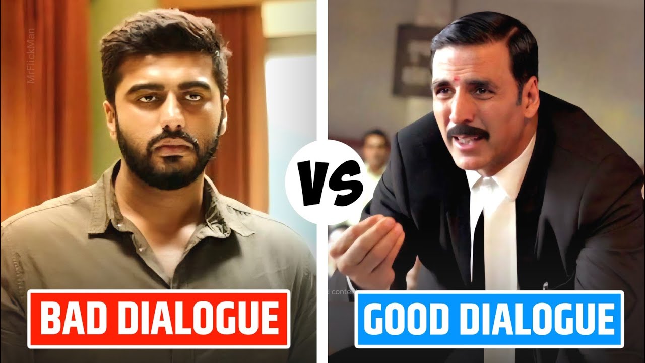 Bad vs Good Dialogues Feat. Bollywood