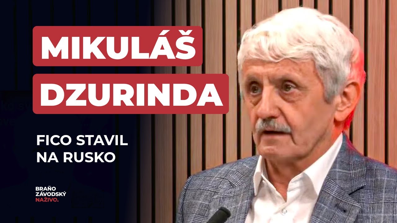Mikuláš Dzurinda: Slovensko je prehliadané a slúži akurát na to, aby poslúžilo úhľadným nepriateľom
