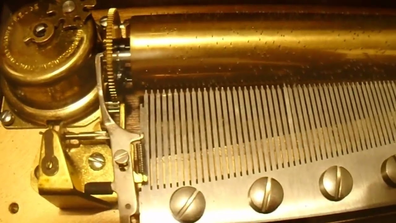 A flauta Mágica - Caixa de Musica Reuge 3/72 - The Magic Flute - Reuge Music Box 3/72