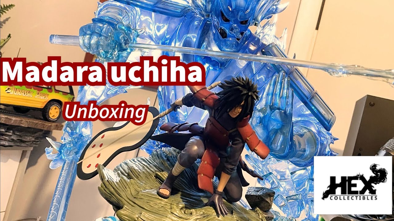 Unboxing of Hex collectibles 1/8 madara uchiha! Review still to come!