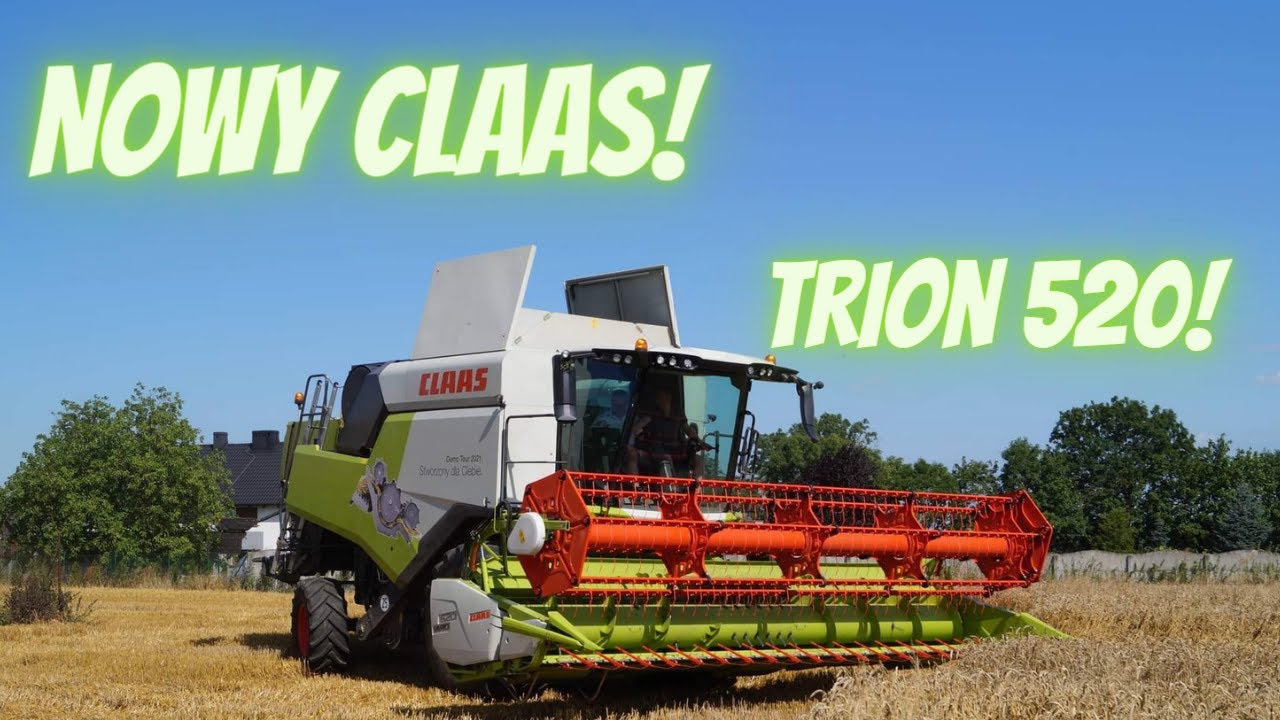 Pierwsze Testy Nowego TRIONA! Nowy CLAAS W Pracy!