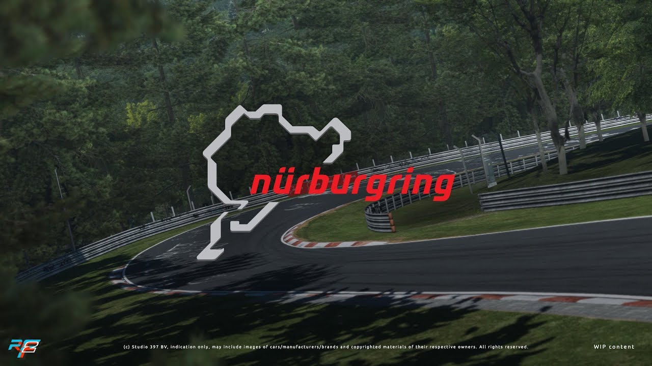 rFactor 2 SimRacing Expo N&uuml;rburgring and Porsche GT3 Cup trailer