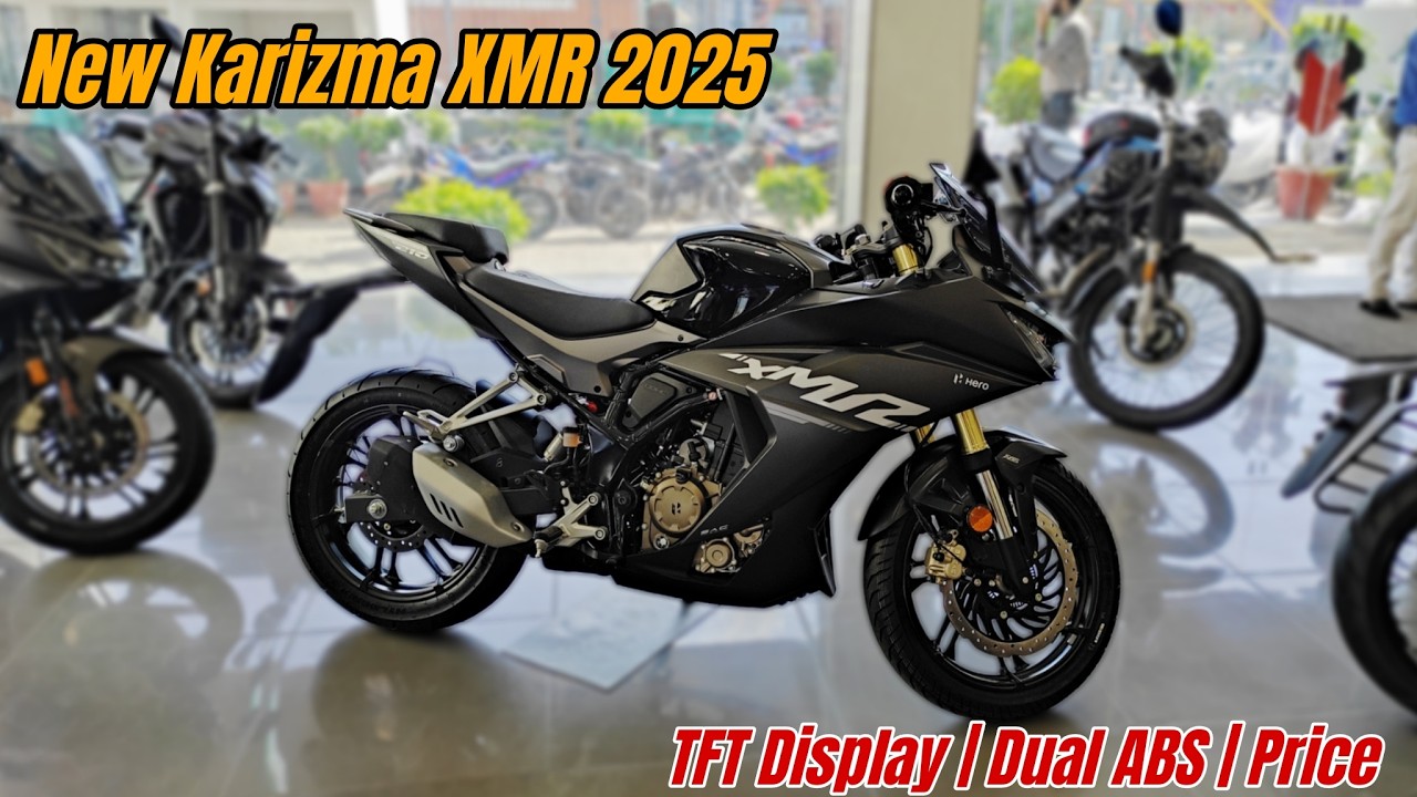 New Karizma XMR 2025 | TFT Display | USD Forks | Dual ABS | Detailed Review..