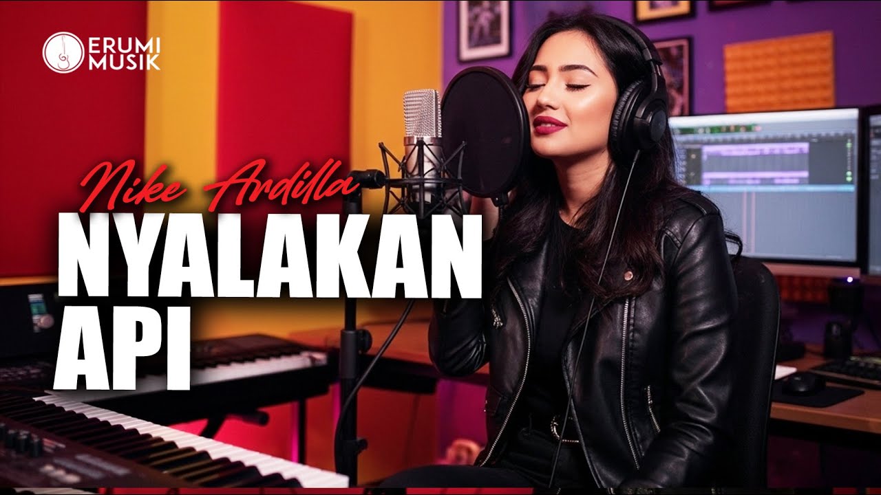 Nike Ardilla - Nyalakan Api (Cover Erumi) Slow Rock Orkestra Spektakuler!