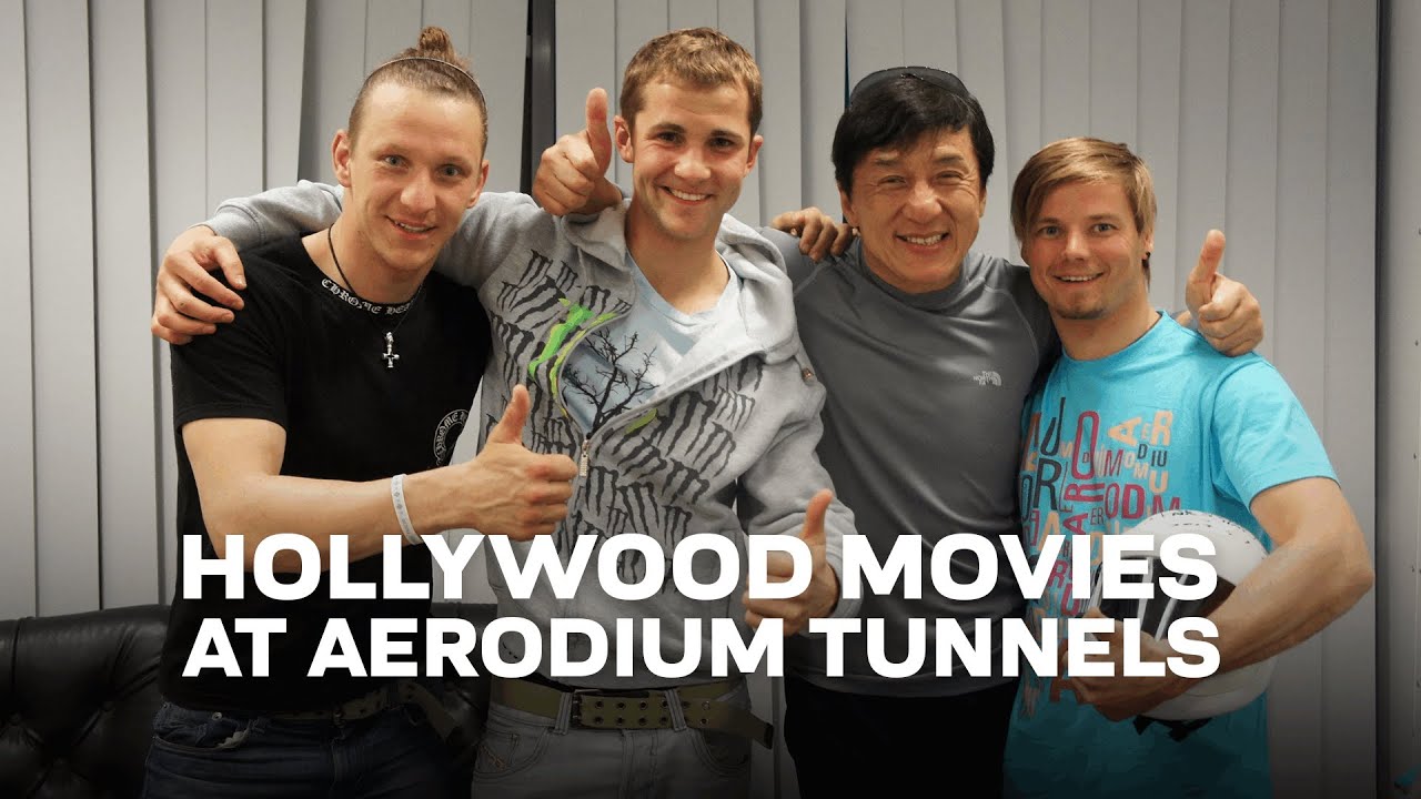 Filming Action Flight Scenes in AERODIUM Wind Tunnel