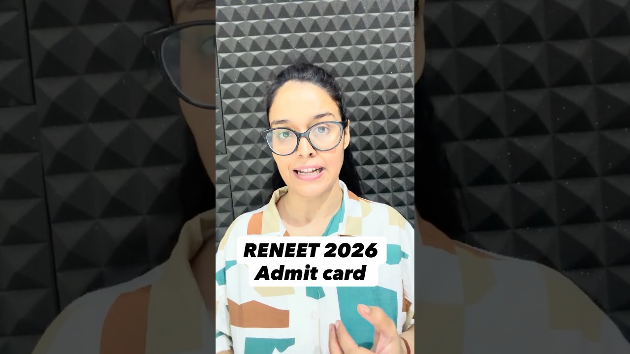 RE-NEET 2026 Admit Card Kab Aayega? Official Process, Download Steps & Latest Update #neet #reneet