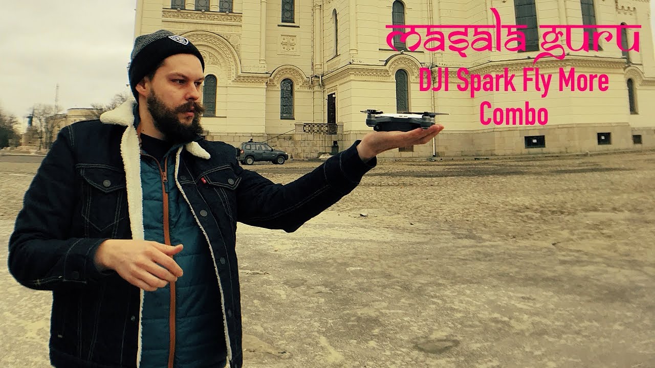 Распаковка DJI Spark Fly More Combo