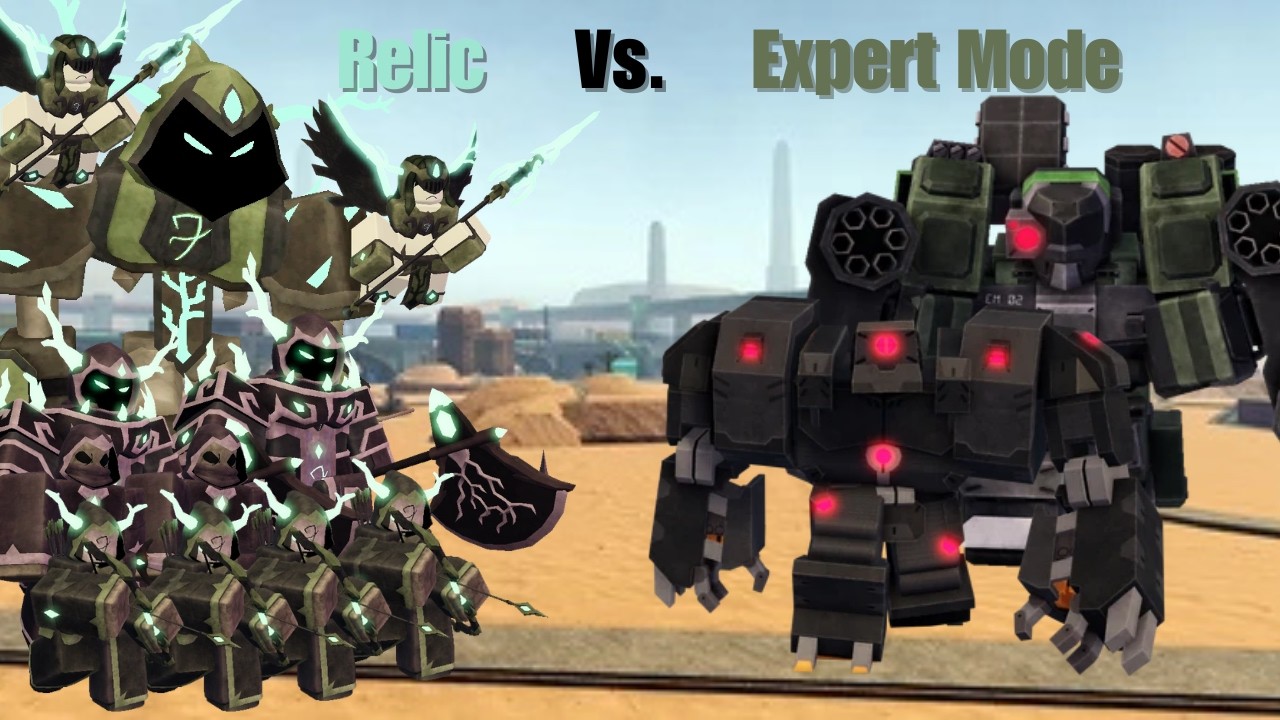Solo Expert with Relic and Support Towers || TDX