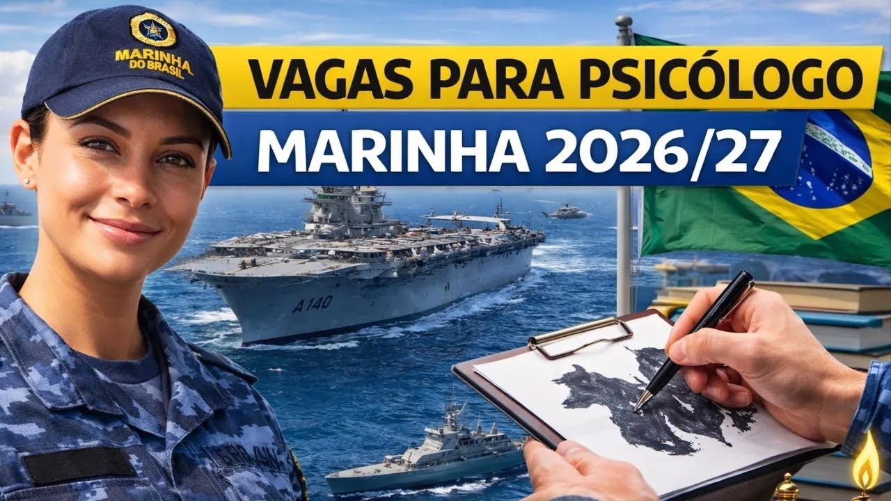 Marinha 2026 2027 Psicologia