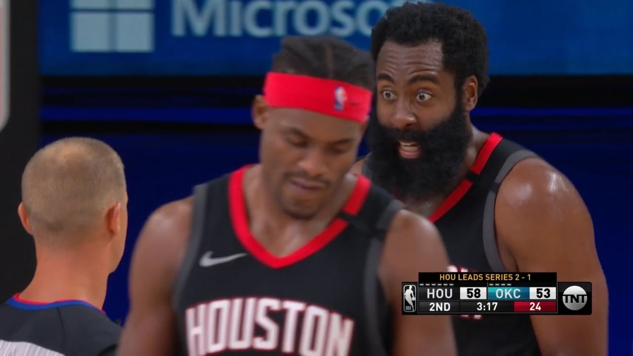 Houston Rockets vs OKC Thunder - GAME 4 - 1st Half | NBA Playoffs