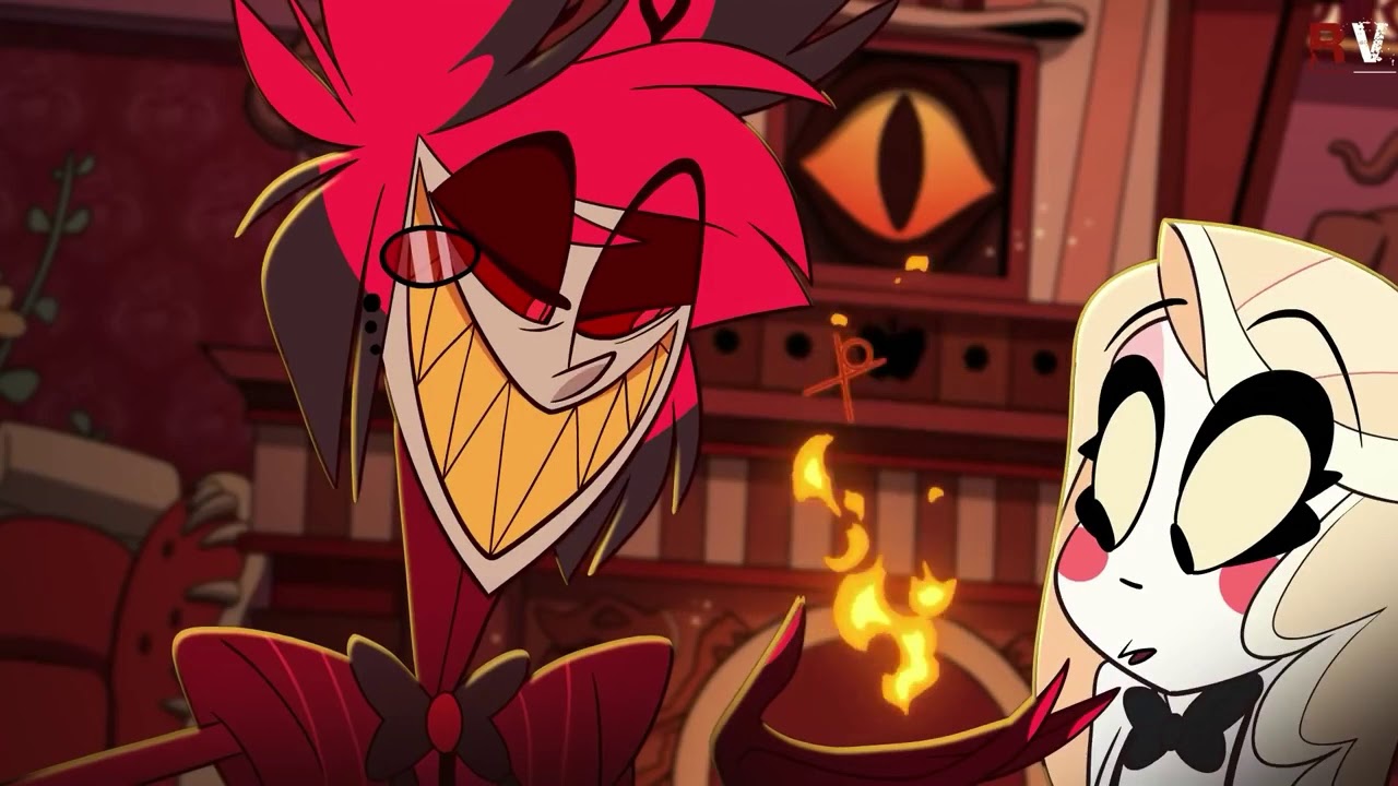 Charlie x Alastor (Hazbin Hotel) - Танцы под луной
