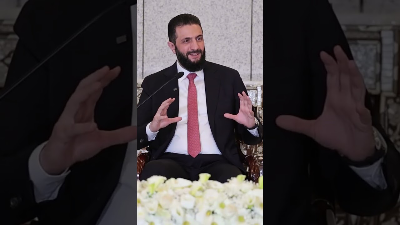 كلمة السيد الرئيس احمد الشرع  خلال لقاءه مع النشطاء 
