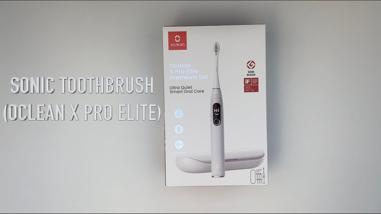 Unboxing a Smart Sonic Toothbrush (Xiaomi Oclean X Pro Elite Premium Set)