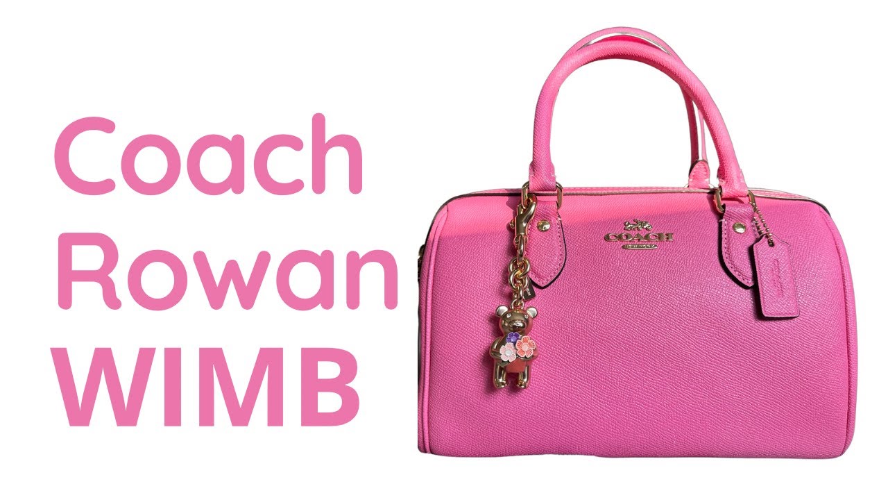 Coach Rowan satchel~What's in my bag