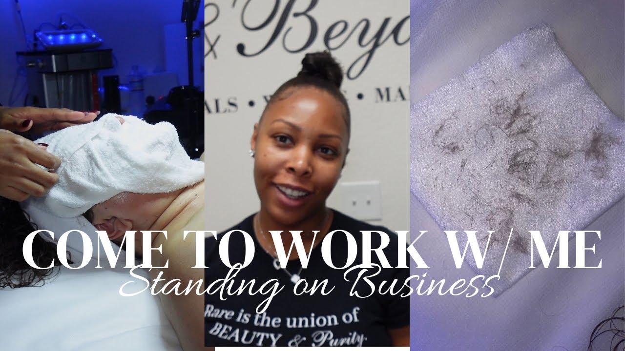 VLOG | COME TO WORK W/ ME + STANDING ON BUSINESS
