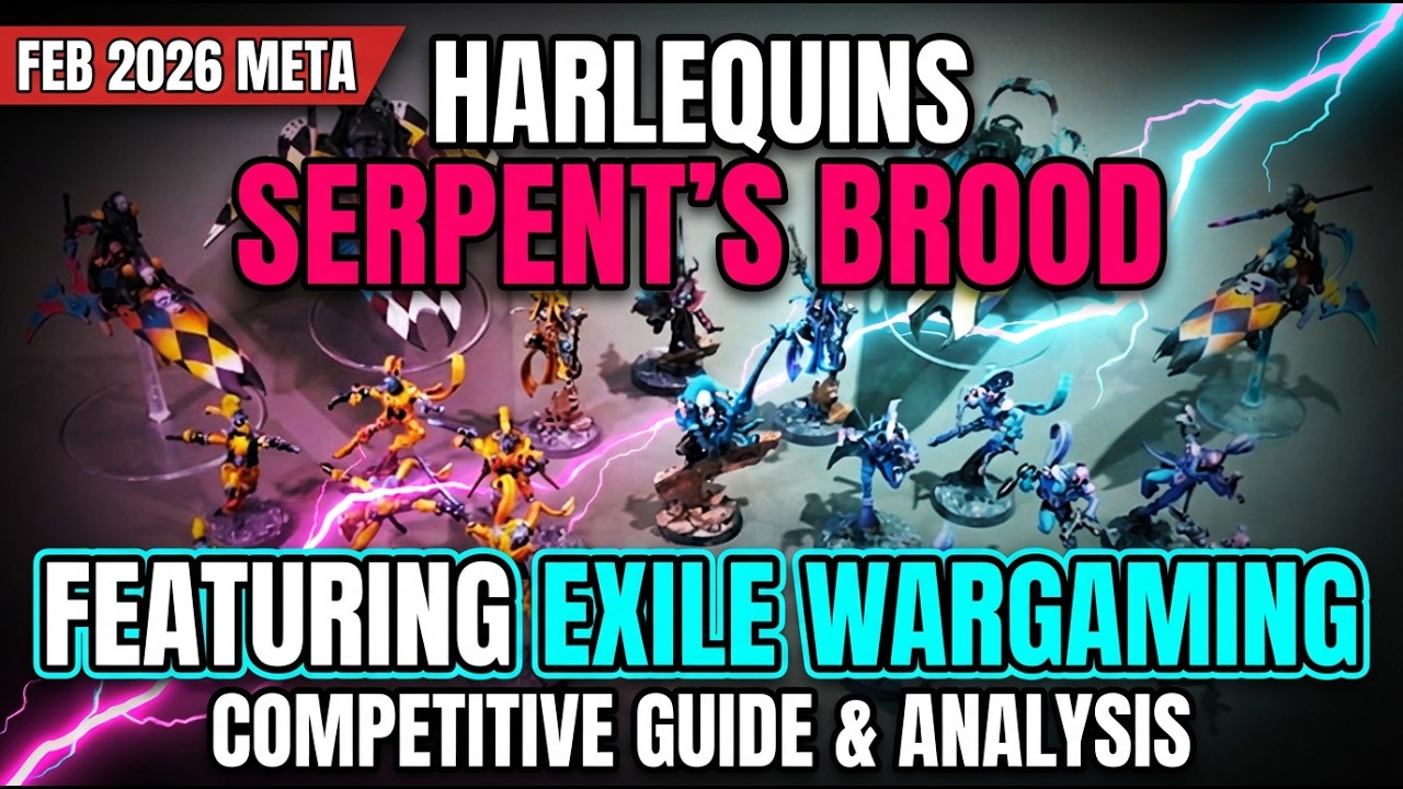 Serpent's Brood Meta Breakdown - Complete Competitive Guide ft. Exile Wargaming!