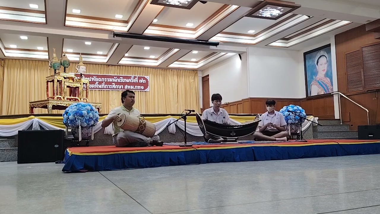 เดี่ยวระนาดเอก การเวกสามชั้น โรงเรียนวัดนวลนรดิศ