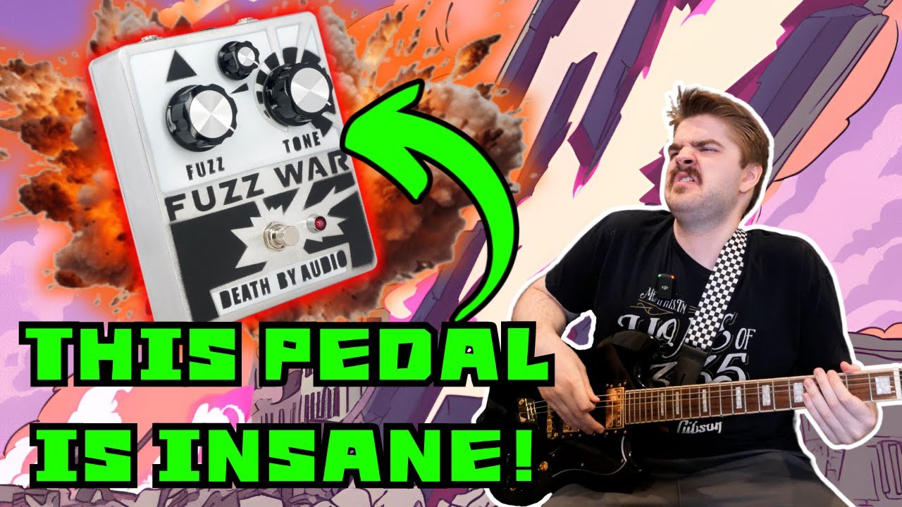 The FUZZ WAR Pedal from Death By Audio is INSANE