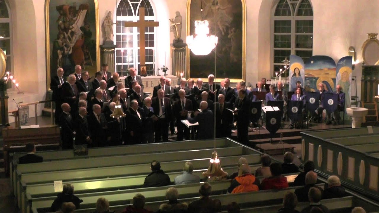 Västerviks & Vena Manskör - Det strålar en stjärna - Adventskonsert i Vena Kyrka 2015