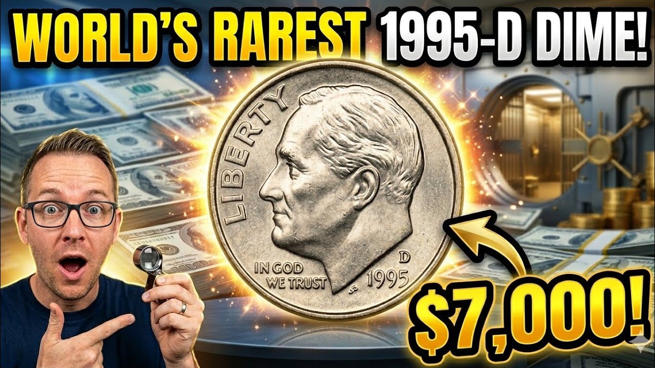 Ultra Rare One Dime 1995-D Most Valuable one Dime worth up $7,000! Coin big money 🤑💰