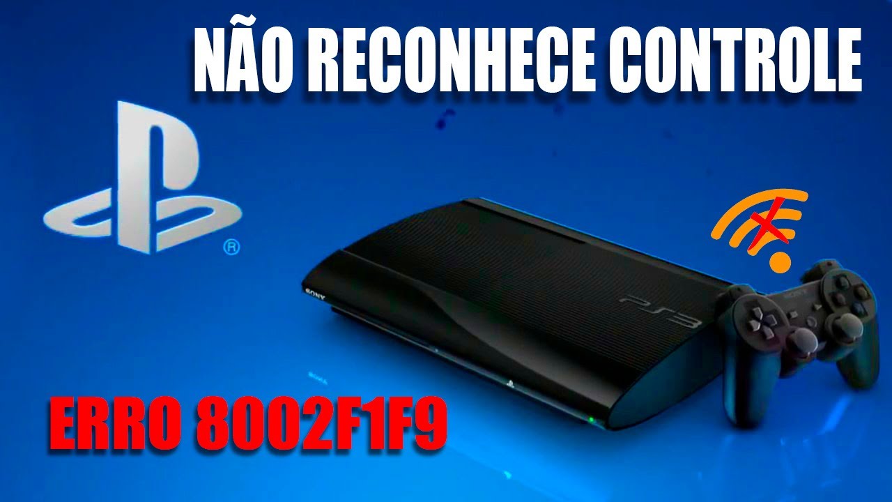 PS3 NÃO FUNCIONA CONTROLE SEM FIO (RESOLVIDO)