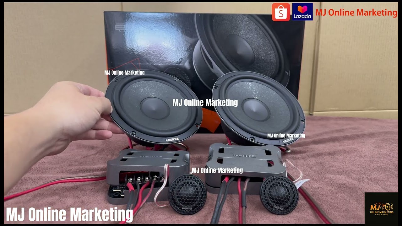 Hertz Cento CK165 6.5inch Component Set Sound Test+Bass Test #hertz #jbl #pioneer #soundtest #bass
