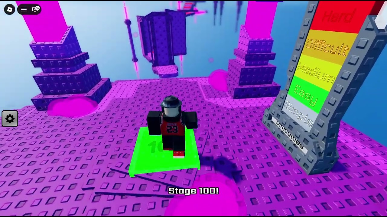 Beating Nooby's Difficulty chart obby 3 (part 2)
