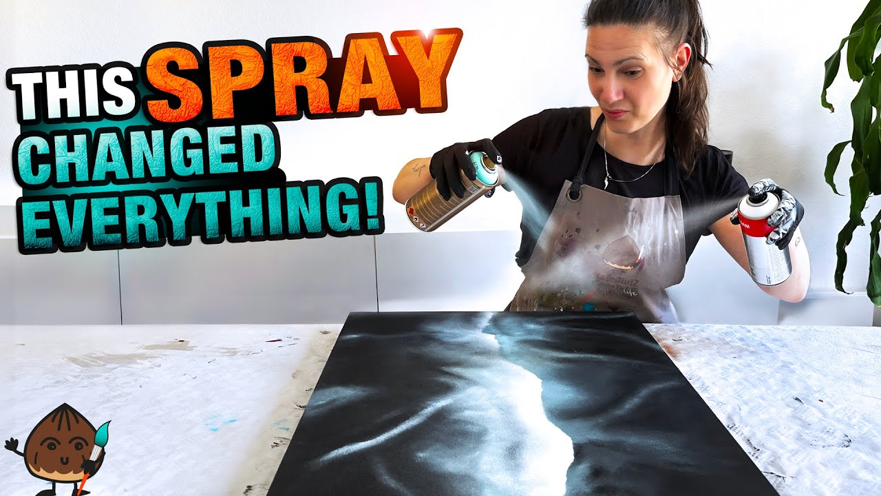 Acryl völlig neu gedacht – mit Spray zum Kunstwerk mit Tiefe