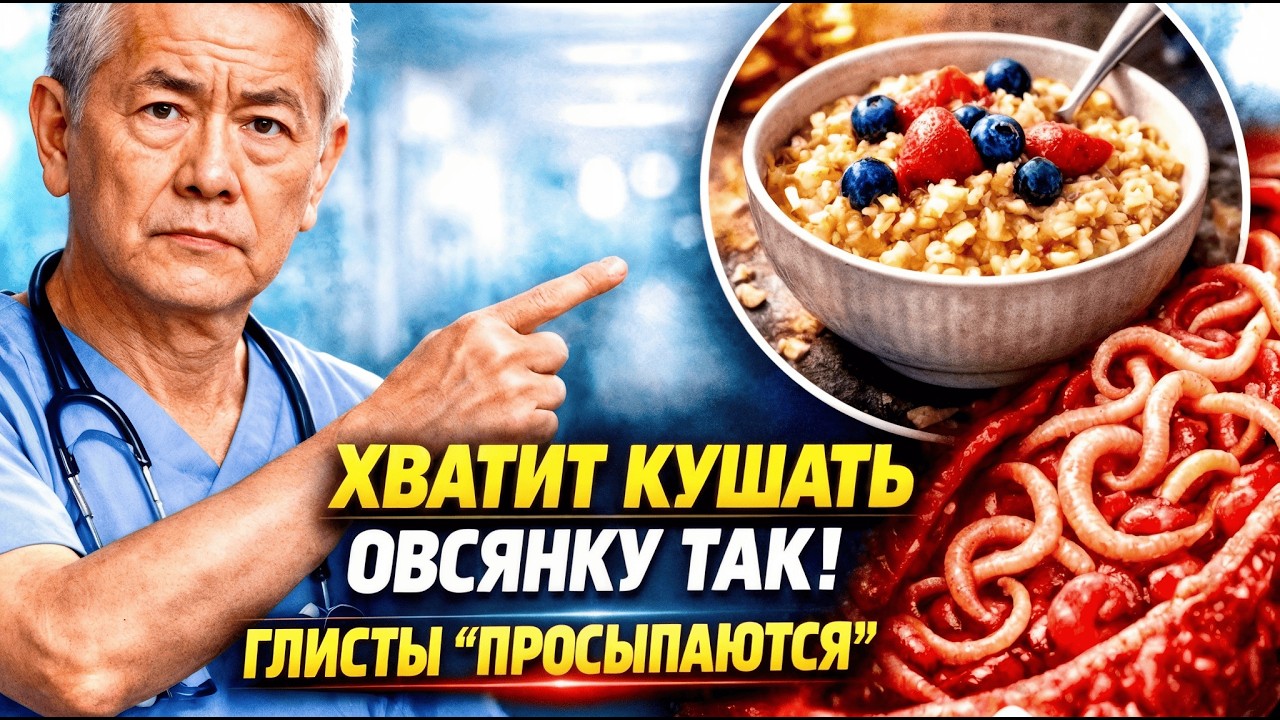 Ты КУШАЕШЬ ОВСЯНКУ неправильно! 15 ошибок, которые ПОРТЯТ СОСУДЫ / РЕЦЕПТ ЗДОРОВЬЯ