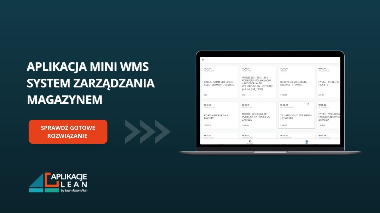 🔴 APLIKACJA MINI WMS &mdash; system zarządzania magazynem