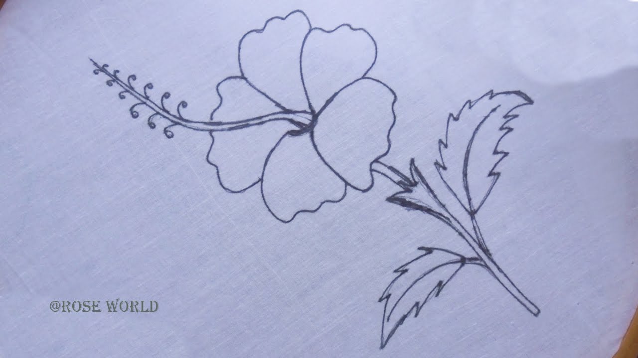 Hand Embroidery | Amazing flower embroidery by Rose World