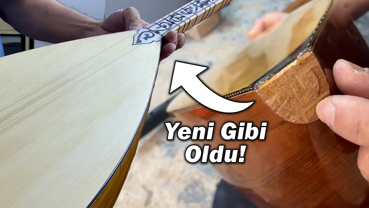 İŞTE MUHTEŞEM SON! | Saptan Kırık Bağlama Tamiratı (3 Final) #yapraksazevi