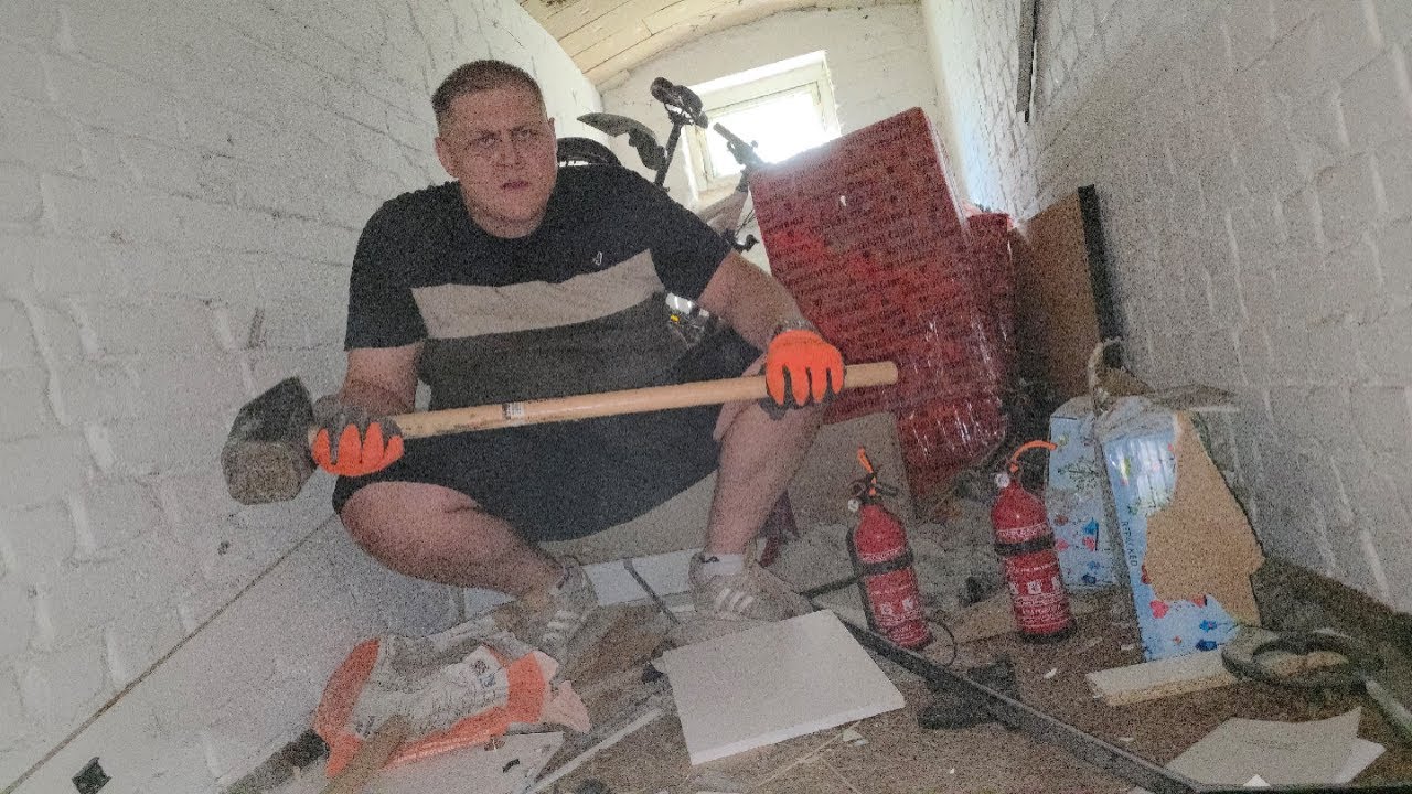 Man muss sich aus dem Staub machen