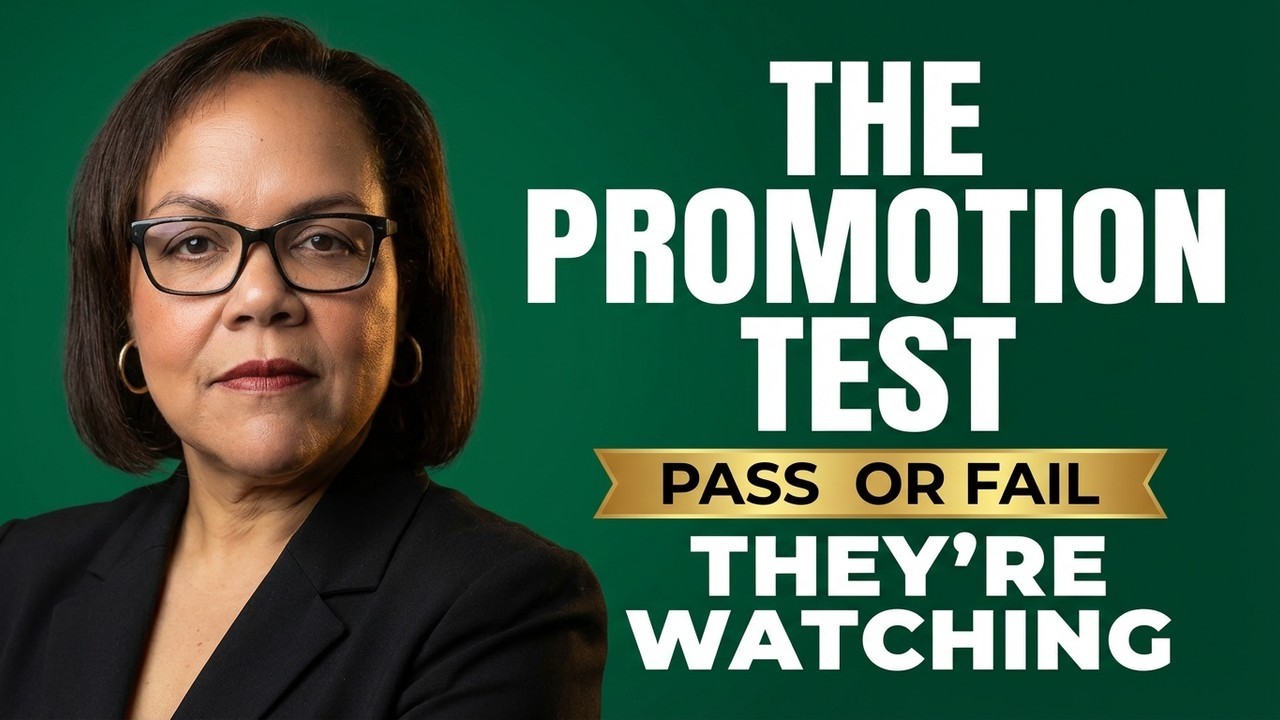 The Promotion Test That Stops Most Careers Cold
