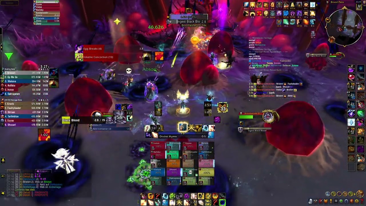 Amazing Stories vs Mythic Broodtwister Ovi'nax | Holy Priest PoV