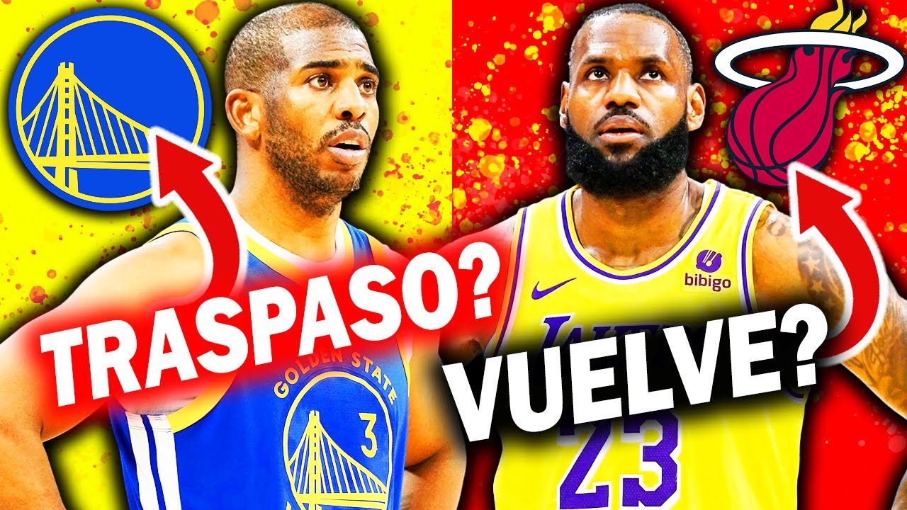 TRASPASOS EN WARRIORS? LEBRON REGRESA A MIAMI?