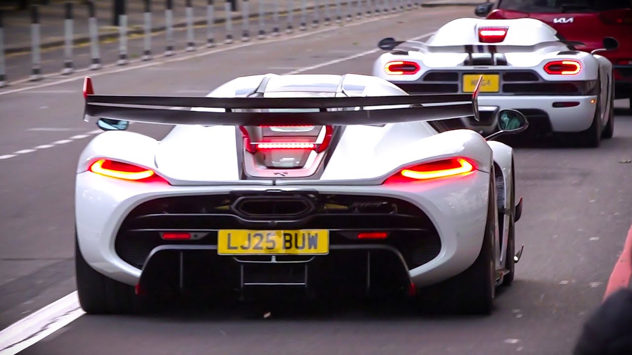 Best of Supercars in London May 2025