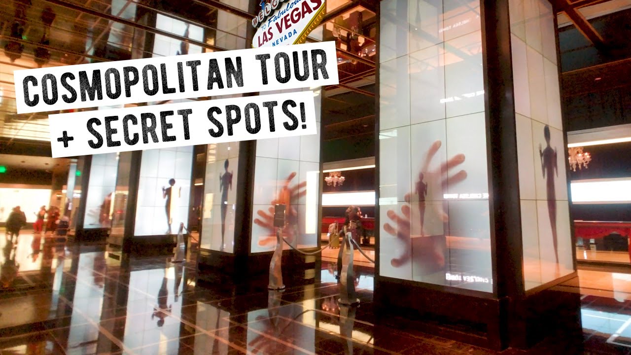 Cosmopolitan Vegas Walking Tour & Secret Spots You Should Know!
