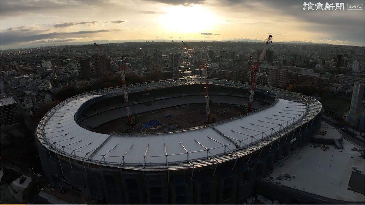 「空中ルポ」―トップ施設、次世代へ（瑞穂公園陸上競技場、ＩＧアリーナ）―
