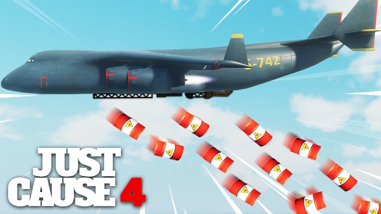 Just Cause 4 - BIGGEST BOMBER PLANE EVER!