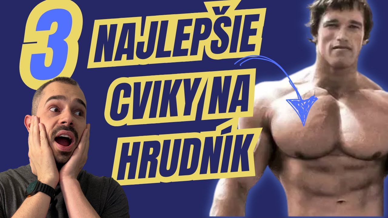 3 najlepšie cviky na hrudník