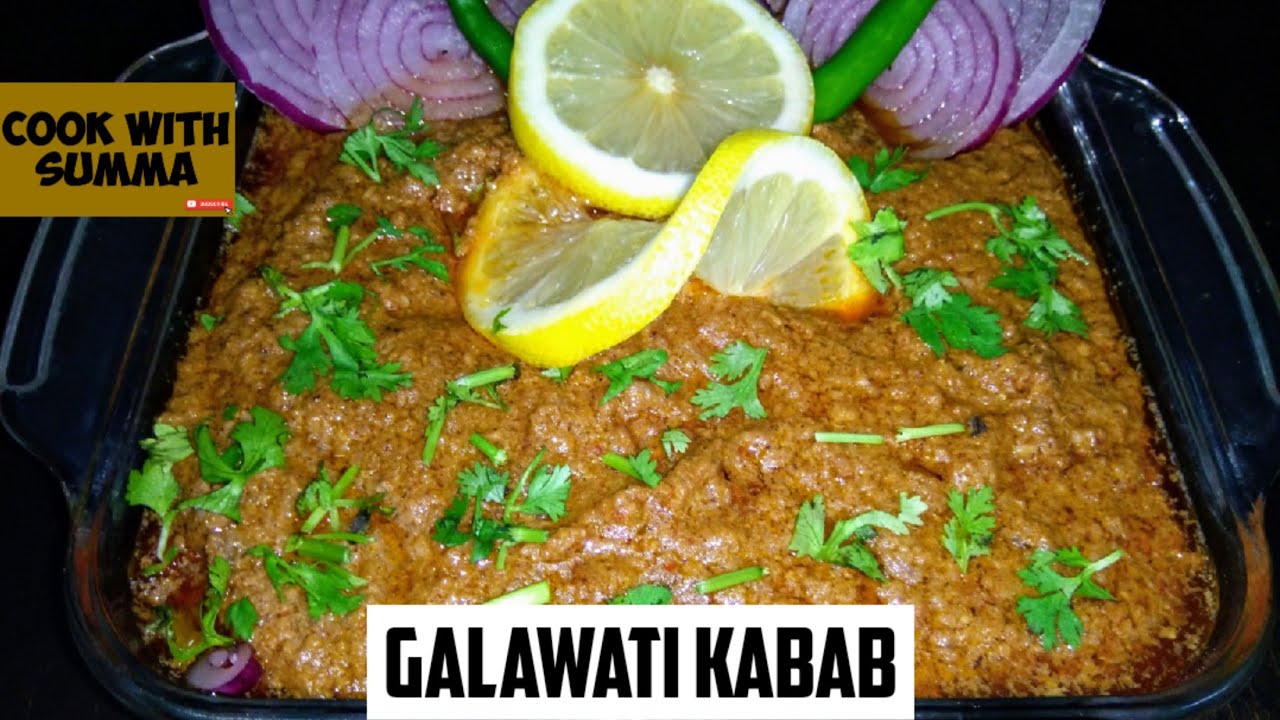 Galouti Kabab/Galawati kabab | Ghutwa Kabab | Lucknowi Galawati Keema Boti Kabab | Cook with Summa