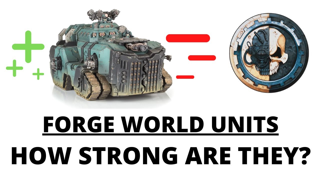 Every Space Marine Forge World Unit Reviewed - Warhammer 40K