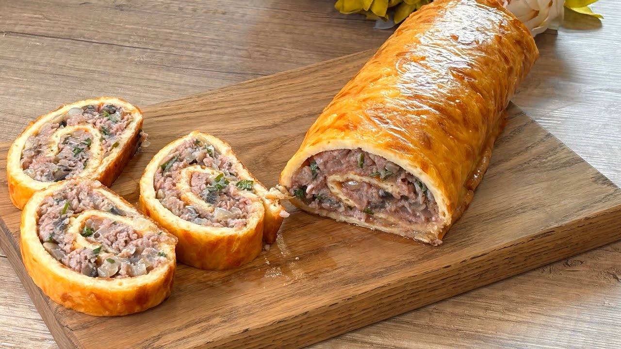 🎲🎅 Käse-Fleischbrötchen, das muss man an Weihnachten kochen!! Unglaublich lecker und einfach!🎲🎅