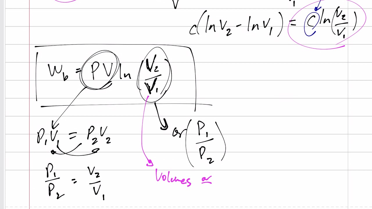 Thermodynamics - 4-1 Moving Boundary Work equations